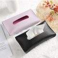 Leather Car Visor Tissue Box Holder Sunvisor Armrest Tissue Paper Holder Backseat Car Organizer